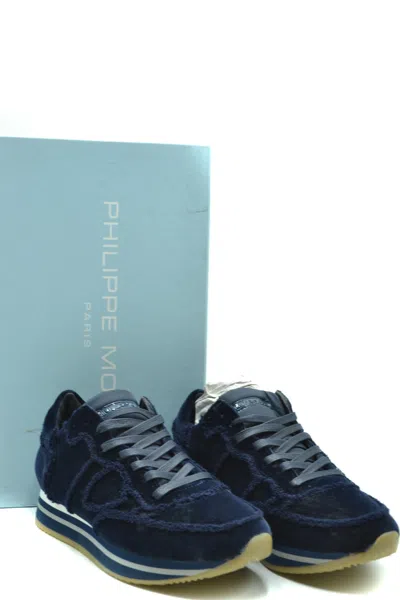 Philippe Model Sneakers Blue In Blue