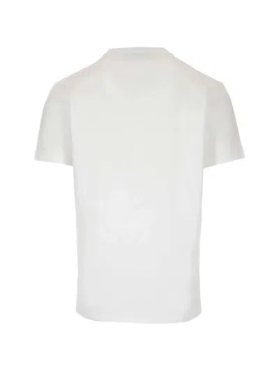 Msgm Milano T-shirt Mit Grafik In White