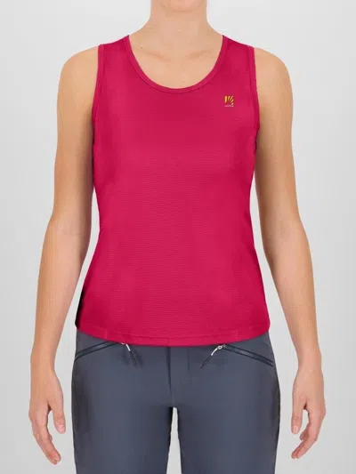 Karpos Loma Evo Logo-print Tank Top In Pink