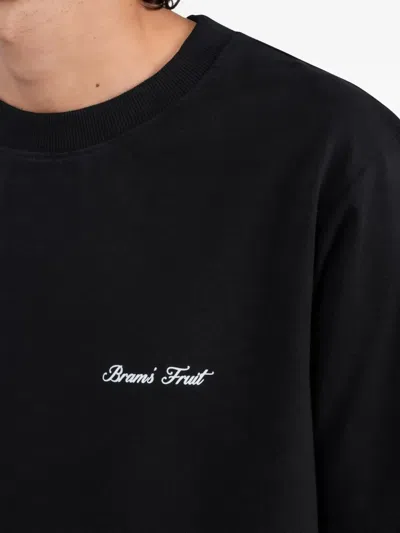 Bram's Fruit 가드닝 글로브 그래픽 티셔츠 In Black