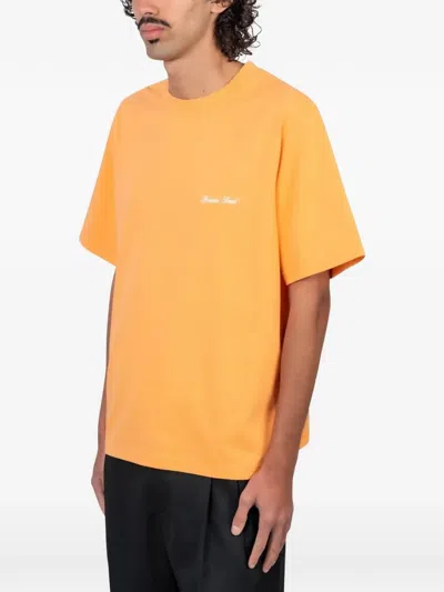 Bram's Fruit 가드닝 글로브 그래픽 티셔츠 In Orange