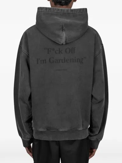 Bram's Fruit 로고 디테일 후디 In Black