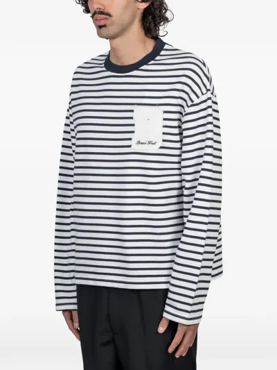Bram's Fruit 스트라이프 긴소매 티셔츠 In Multi