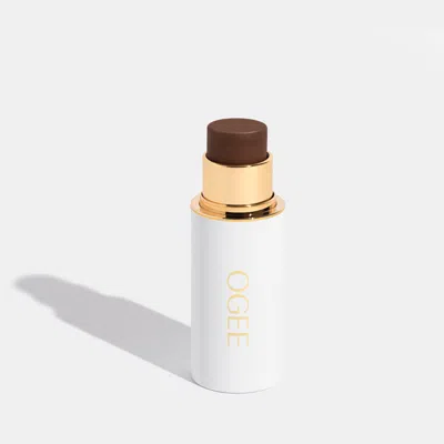 Ogee Sculpted Face Stick Bronzer By  Organic Skincare & Makeup Obsidian In Brown