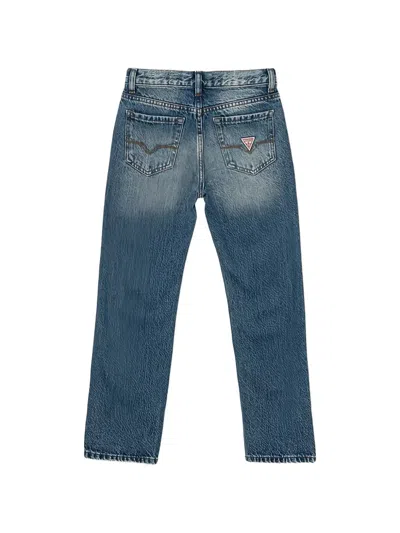 Guess Distressed Jeans In Blue