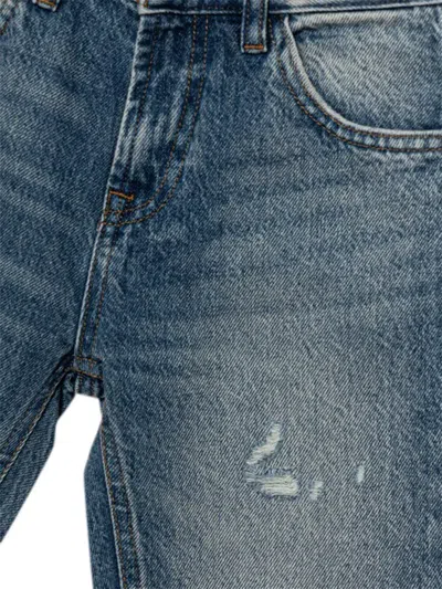 Guess Distressed Jeans In Blue