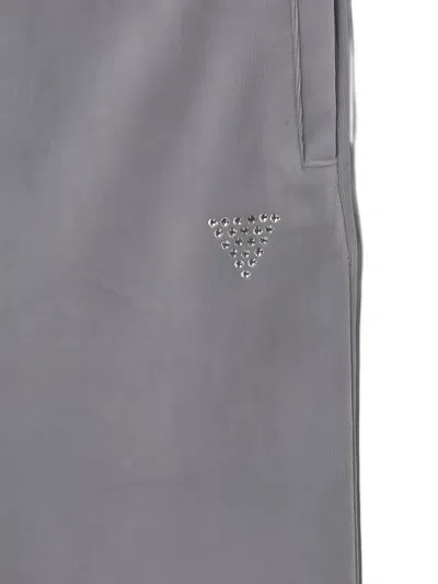 Guess Drawstring Trousers In Gray