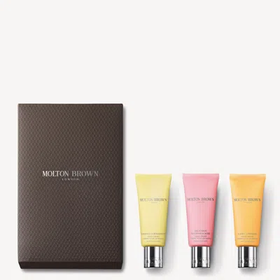 Molton Brown Citrus & Floral Hand Care Gift Set In Transparent