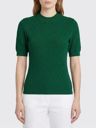 Versace V-pattern T-shirt In Green