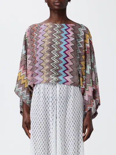Missoni Zigzag Pattern Top In Multi