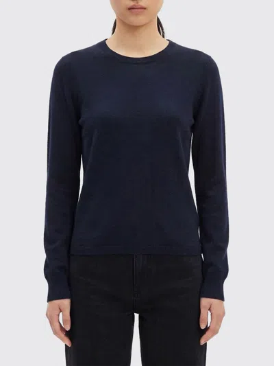 Max Mara Stretch Viscose Jersey T-shirt In Blue