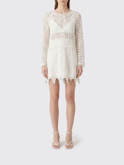 Isabel Marant Hizene Cotton-guipure Lace Mini Dress In Neutral