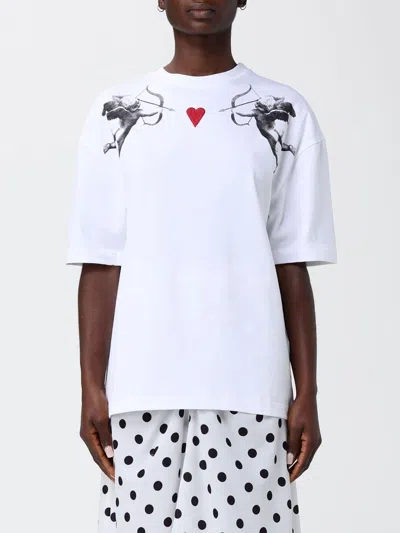 Fiorucci Double Angels T-shirt In White