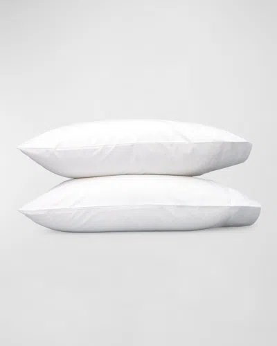 Matouk Positano Hemstitch Pillowcases, King Case In White