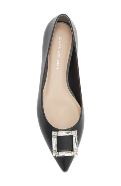 Stuart Weitzman June Flat In Black