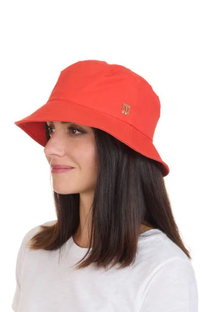 Bruno Magli Canvas Bucket Hat In Pattern