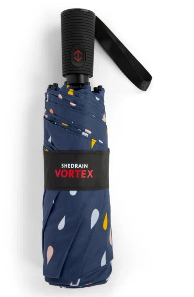 Shedrain Vortex Windproof Umbrella In Red