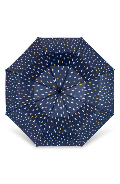 Shedrain Vortex Windproof Umbrella In Red