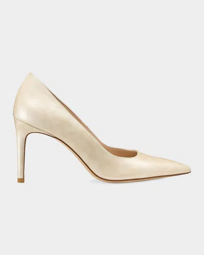 Stuart Weitzman 85mm Stuart Power Leather Pumps In Multi