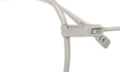Dunhill Round-frame Titanium Optical Frames In Metallic