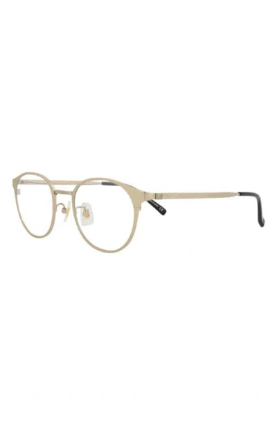 Dunhill 48mm Round Optical Glasses In Pattern