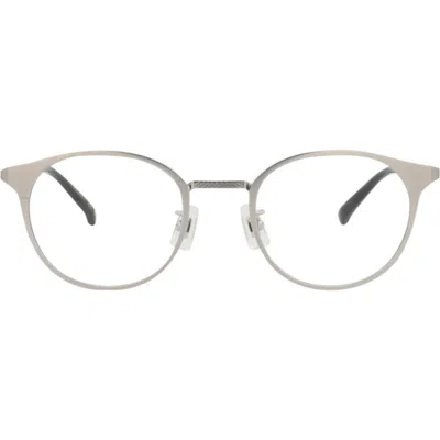 Dunhill Round-frame Titanium Optical Frames In Pink
