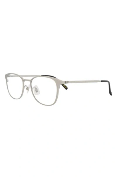Dunhill Round-frame Titanium Optical Frames In Pink