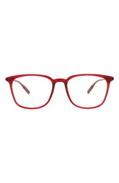 Montblanc 54mm Square Optical Glasses In Pattern