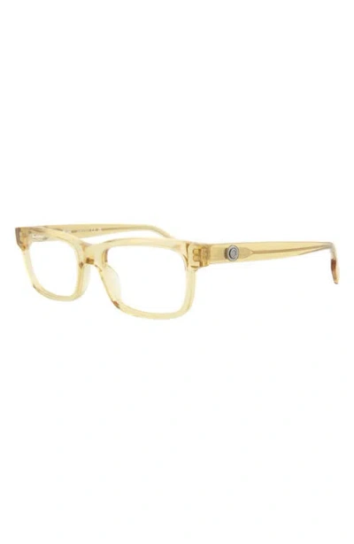 Montblanc 54mm Rectangular Optical Glasses In Neutral