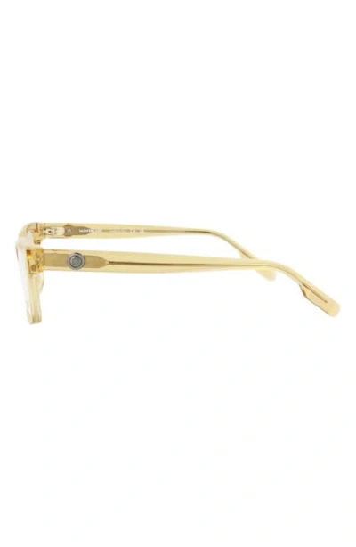 Montblanc 54mm Rectangular Optical Glasses In Neutral