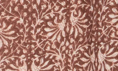 Faherty Jules Shoulder Tie Jumpsuit In Multi