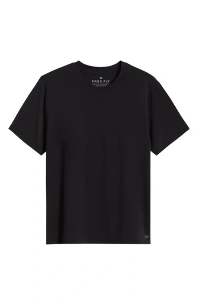 Free Fly Elevate T-shirt In Black
