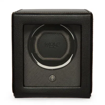 Wolf Cub Watch Winder Box In Animal Print