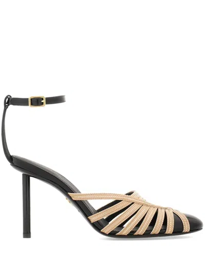 Ferragamo Elegant 95mm Pumps For Women In Black