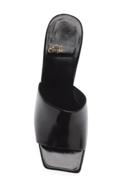 Jeffrey Campbell Dress-code Leather Sandals In Black