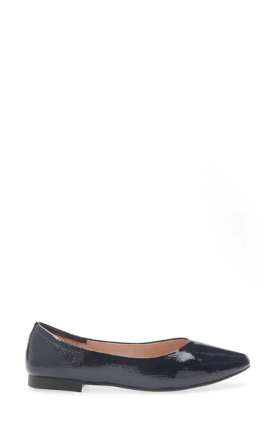Cordani Mavis Pointed Toe Flat In Blue