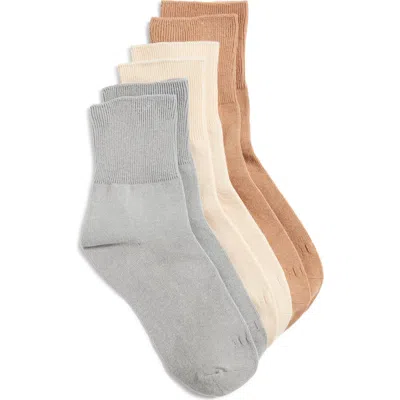Hue 3-pack Bobby Socks In Multi