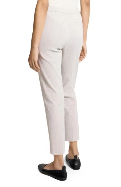 Theory Treeca Pull-on Pants In Neutral