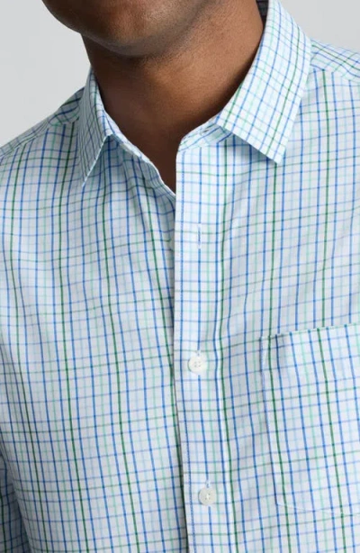 Untuckit Plaid Cottontek Performance Button-up Shirt In Multi