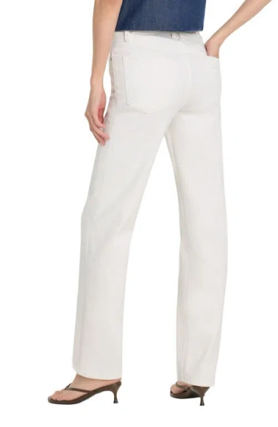 Good American Womens White001 Vintage Straight-leg Ankle Denim Jeans