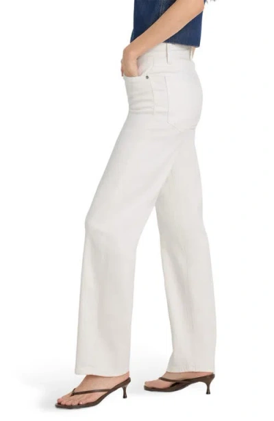 Good American Womens White001 Vintage Straight-leg Ankle Denim Jeans