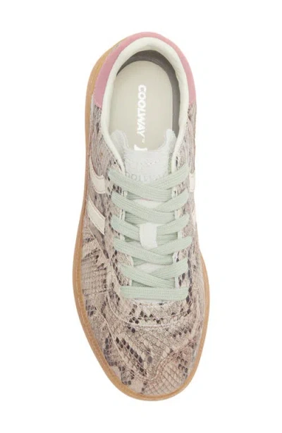 Coolway Goal Sneaker In White