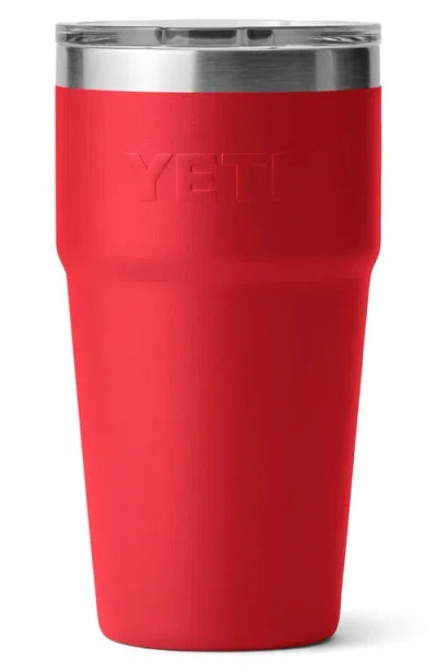 Yeti Rambler 20-ounce Stackable Cup In Red
