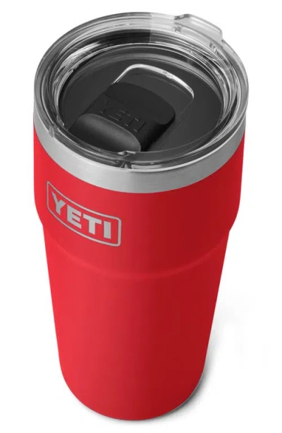 Yeti Rambler 20-ounce Stackable Cup In Red