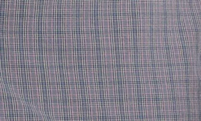 Volcom Brewster Check Short Sleeve Button-down Shirt In Blue