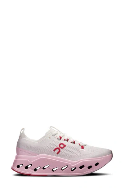 On Cloudsurfer Max Running Sneakers In Pink