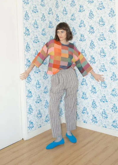 Ace & Jig Bailey Pull-on Barrel Pant In Gray