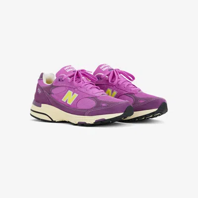 New Balance 993 Low-top Sneakers In Purple