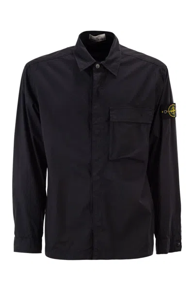 Stone Island Shirts In Blue