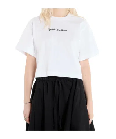 Off-white Arrow-graphic T-shirt In White